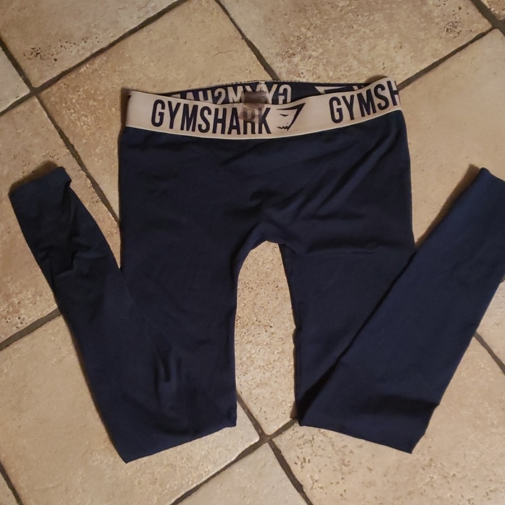 Gymshark Fit Leggings Size M Sapphire Blue